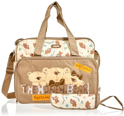 GMMH 3 tlg Baby Farbe beige Wickeltasche Pflegetasche Windeltasche Babytasche Reise Farbauswahl