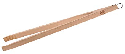 GEFU GE11810 Natura Pince à Barbecue Bois Bois 50 x 6,8 x 2,2 cm