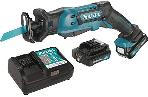 Makita Kit de scie Recipro sans fil RJ03R1 12 V Max CXT Lithium-Ion
