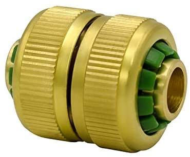 Variosan - Raccordo per tubo flessibile, in ottone lucido