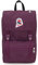 Zaino INVICTA - JOLLY SOLID - SMALL, Viola - Ufficio, Viaggio e Tempo Libero - Tasca Porta PC - Zainetto Donna - 100% Eco Material