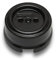 FONTINI - GARBY - Prise sans terre Porcelaine Noire 16A-250V Réf 30205273