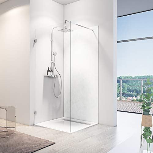 Schulte 1 panneau mural l.100 x h.210 cm surface 2.1 m² douce SOFTTOUCH, 3 mm épaisseur, revêtement pour salle de bain douche, resistant aux rayures, marbre, livré avec adhésif double face