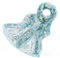 Signare Women's 100% Silk Lightweight and soft Scarf/Headwear with William Morris Design (Pomegranate & Lily)