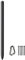 Galaxy Tab S6 Lite S Pen Stylet compatible avec Samsung Galaxy Tab S6 Lite Pen P610 P615 10,4 Stylet (pas de Bluetooth) Noir