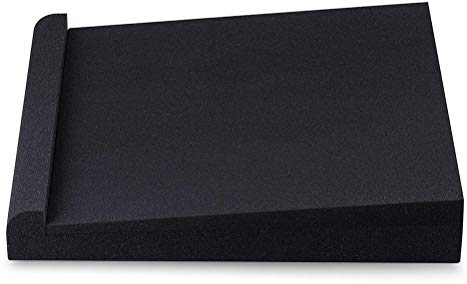 TOPINCN Studio Monitor Isolation Pads, Pair of 2 Acoustic Foam Panels for Monitors Speaker, Acoustic Isolation Pads High Density Acoustic Foam Fits Most Speaker Stands (b)