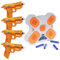DX5 Zielscheibe Party Pack mit 4 Blastern kompatibel mit NERF - N-Strike Elite SnapFire - Dartblaster Modding, Blaster-Tuning & Zubehör