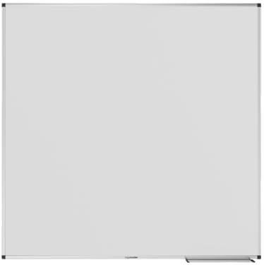 Legamaster UNITE Whiteboard – weiß – 120 x 120 cm - Magnettafel aus lackiertem Stahl inklusive Montageset, Markerablage und Montageanleitung - trocken abwischbar