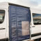 Zanzariera magnetica per porta scorrevole, 180 x 133 cm, zanzariere per auto, camper, porta laterale