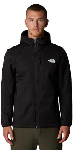 The North Face NF0A3YFP4H01 Men’s Quest Hooded Softshell Giacca Uomo TNF Black-NPF Taglia L