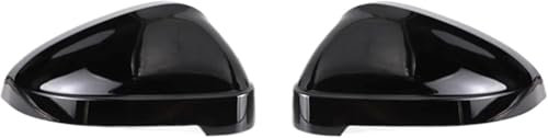 HRDSFRC Rückspiegel Shell Gehäuse für Audi A4 A5 B9 2017 2018 2019 2020 2021-2023 S4 RS4 S5 RS5, Rückspiegel Abdeckung Deckel Fall Shell Zubehör Auto Spiegelkappen Austausch Außenspiegelkappen