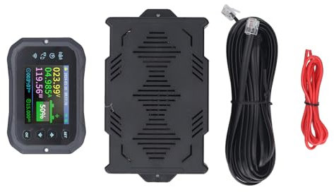 Moniteur de Batterie à Distance de Compteur de Batterie D'affichage de 2,4 Pouces pour le Camion de Voiture 10-100V 600A