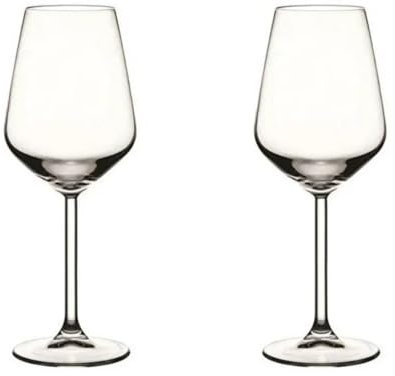 Pasabahce Modern Weingläser, Rotweingläser 350ml BLEI FREI Spülmaschinenfest Weißweingläser, White Wine Glasses, Weingläser Weiß Wein Glas, Wein Gläser, Weisswein Glas, Red Wine Glasses (2er Set)