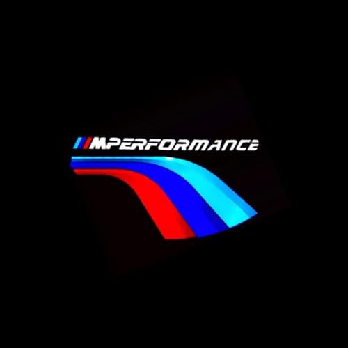 MKNHCGSZ LED Car Welcome Door Light Decorate For BMW,Logo Projector Lamp 2PCS Courtesy Welcome Lights Automotive Puddle Lights,C