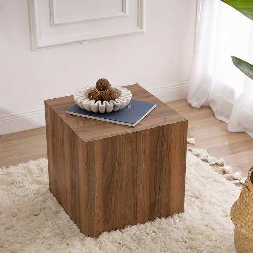 Dmora Couchtisch Moglia 45x45x50h cm Braun Kubische Form