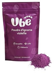 Ube Premium, Poudre d'igname violette, 100% Naturel