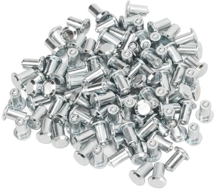 Masyrt Chiodi per Pneumatici da Neve, Chiodi per Pneumatici da 100 Pezzi 11mm Chiodi per Ruote, Chiodi a Vite Antiscivolo per Auto Camion Scarponi da Bicicletta Moto ATV SUV, Chiodi in