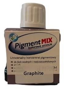 Inchem Polonia Graphite PigmentMix,Pigment Wall Paint Colorant emulsion solvent gloss tile paint tint pigment dye