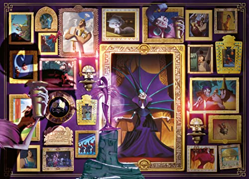 Ravensburger Puzzle 16522 - Yzma - 1000 Teile Disney Villainous Puzzle für Erwachsene und Kinder ab 14 Jahren, Yellow