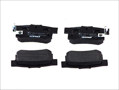 TEXTAR Bremsbelagsatz, Scheibenbremse 2171901 | Kompatibel mit: HONDA ACCORD IV, ACCORD IV Aerodeck, ACCORD IV Coupe, ACCORD V, ACCORD V, ACCORD V Aerodeck, ACCORD V Coupe