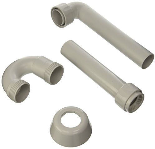 Geberit 151.100.11.1 Sifone per Lavabo Orientabile, Grigio
