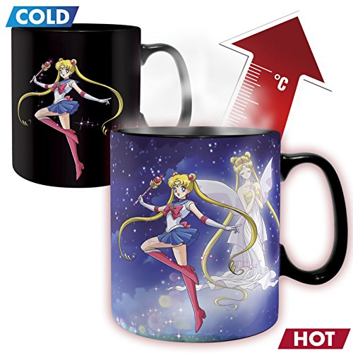 ABYSTYLE - SAILOR MOON Mug thermo-réactif Sailor & Chibi
