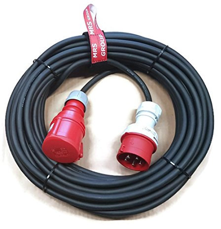 CEE Verlängerungskabel Starkstromkabel 16A 5x1,5mm² MRS (20m mit Phasenwender 221120)