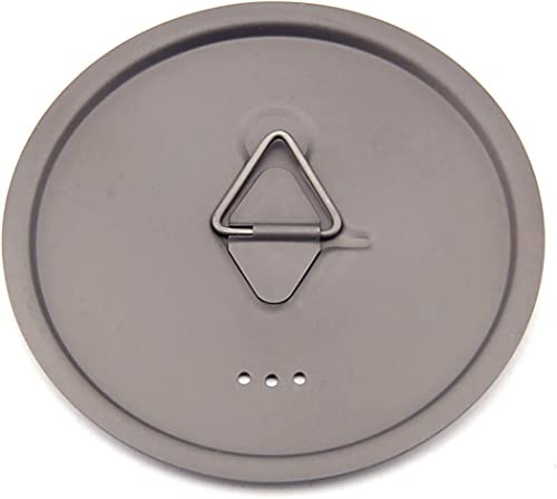 TOAKS Tapa de titanio de 80 mm/90 mm/115 mm/130 mm/145 mm/170 mm (tapa 80)