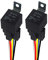 QitinDasen 2 Stück 5 Polig Auto Relais, 12V 40A SPDT KFZ Relais mit Kabelbaum-Steckdose und 14/16 AWG Vorverkabelt, für PKW LKW Boot (Schwarz)