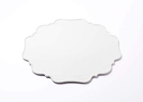 Reichenbach Porzellan Teller – Tortenplatte aus der Serie Taste von Paola Navone - 33 cm – Weiss