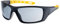 Caterpillar Planer 104-AF Safety Glasses, Black/Yellow, Smoke Lens