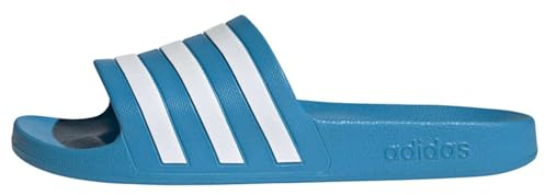 adidas Adilette Aqua Slides, Infradito Unisex - Adulto, Solar Blue Cloud White Solar Blue, 42 EU