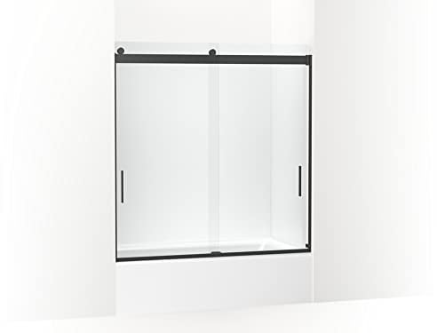 Kohler Levity 706000-L-BL Porte de baignoire coulissante Noir mat