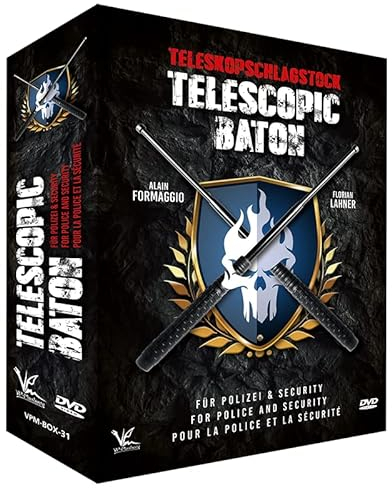 3 DVD Box Collection Teleskopschlagstock für Polizei & Security