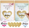 COLOFALLA 2pcs Quieres Ser Mi Madrina y Padrino + 2pcs Chapas La Mejor Madrina y Padrino con 2 Sobres Tarjeta Rasca Regalo Sorpresa