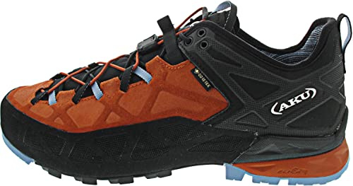 AKU M Rock Dfs GTX Orange - Gore-Tex Moderner präziser Herren Gore-Tex Zustiegsschuh, Größe EU 45 - Farbe Rust