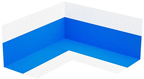 Dichtecke Innen Eckabdichtung 10 St. Innenecke Abdichtung Elastomer Flüssigfolie Dusche Bad Nassräume HN01 | Flüssigfolie Dusche Bad Nassräume HN01