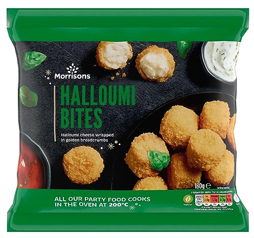 Morrisons Halloumi Cheese Bites 180g (Frozen)
