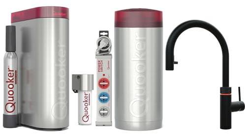 Quooker Flex mit Reservoire COMBI incl. CUBE, CUBE-Filter, und Lastenwechsler (schwarz)