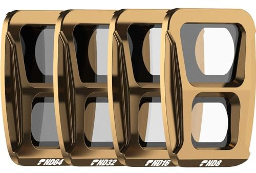 PolarPro - DJI Air 3 Shutter Collection (ND8, ND16, ND32, ND64) - Neutral Density Filter Set for DJI Air 3
