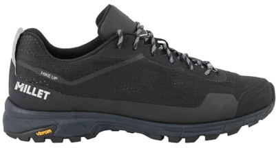 MILLET Hike Up M, Chaussures de Randonnée Basses Semelles Vibram Légères - Homme, Noir Nouveau Logo, 44 EU