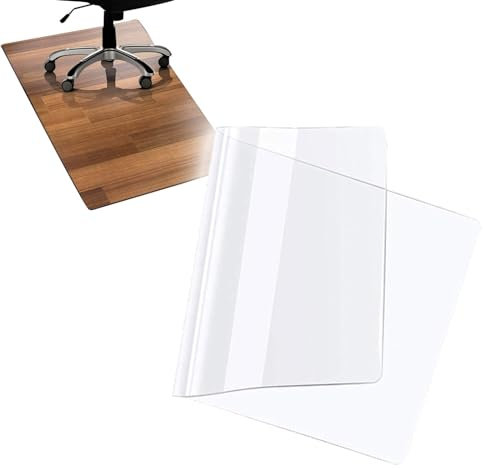 Bürostuhlmatte für Hartholzböden, 45x120cm, 90x120cm, 114x180cm, 180x200cm, 190x300cm, Durchsichtige Bodenschutzmatte, PVC-Computerstuhlmatte für Arbeitstisch/Fliesenboden/Möbel(Größe:30x50cm)
