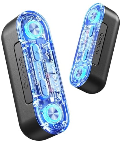 OCOOPA handwärmer elektrisch, 10000 mAh Split-Magnetic 2er-Pack, 4 Heizmodi, schnelleres Aufheizen handwärmer wiederverwendbar,handwärmer USB powerbank für Outdoor im Winter, UT2s GamerPro