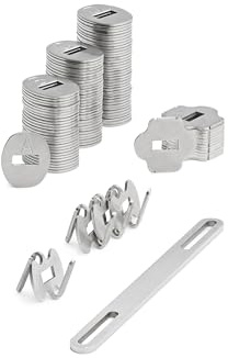 SEED12 - Backup Core - Cryptosteel. Metall-Backup für 12-Wort-Seed Phrase, Passwort und privater Schlüssel. Crypto Cold Wallet.