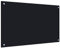 Myheimly Küchenrückwand Spritzschutz Fliesenspiegel Glasplatte Rückwand Herdspritzschutz Wandschutz Herd Küche Hartglas Schwarz,80 x 50 cm