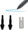 MAYDORHER Lot de 2 pointes de stylo actif de rechange pour Dell Premier PN7320a PN5122W PN9315A PN7522W, Lenovo Precision 2 (Tab P11/Pad Pro/Pad Plus/Yoga Pad Pro), Lenovo xiaoxin (2 pièces, 1 clip)