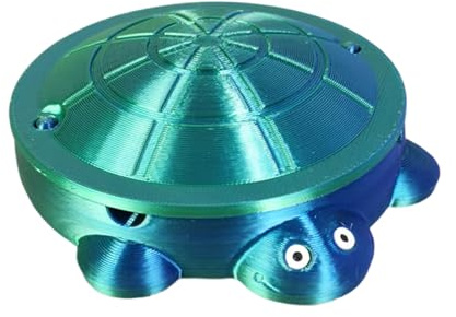 Mini Sandbox - Turtle Sensory Tray, Lid-Covered Artistic Toy, Free Play, Lightweight Storage Feature, Premium Learning Tool, Accessories for Beach Desk Use