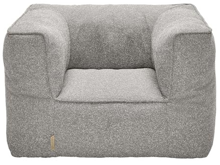 blomus Outdoor Sessel -Grow- | Loungesessel für Garten & Terrasse, wetterfest & UV-beständig | Farbe Earth Bouclé | Sitzmodul ohne Bodenplatte