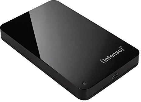 Intenso 6002560-MM HDD Esterno, 2.50 Pollici, USB 2.0, 1000 GB, Autoalimentato, Nero