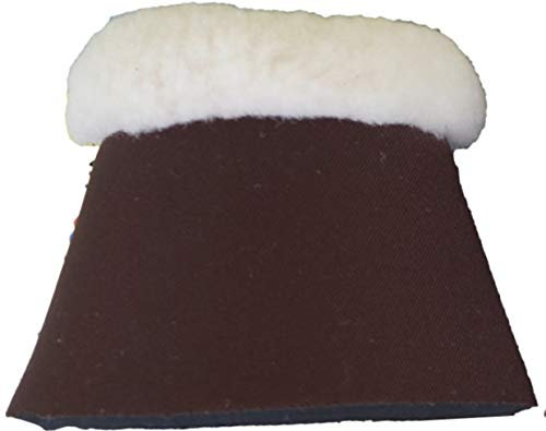 HKM 85862100 - Hufglocke -Comfort- mit Polsterung, dunkelbraun, Warmblut